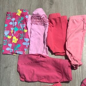 3/$20 Colorful Baby Leggings Set